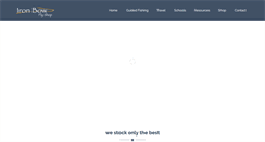 Desktop Screenshot of ironbowflyshop.com